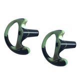 Maxbell 1Pair Silicone Ear Bud for Covert Acoustic Tube Earpiece For Two way Radio m