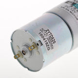 Maxbell XD-37GB520 DC Motor 12V 10W 5RPM Gear Motor CW/CCW Brushed Geared Motor