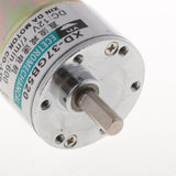 Maxbell XD-37GB520 DC Motor 12V 10W 600RPM Gear Motor CW/CCW Brushed Geared Motor