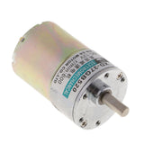 Maxbell XD-37GB520 DC Motor 12V 10W 600RPM Gear Motor CW/CCW Brushed Geared Motor