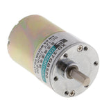 Maxbell XD-37GB520 DC Motor 12V 10W 600RPM Gear Motor CW/CCW Brushed Geared Motor
