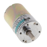Maxbell XD-37GB520 DC Motor 12V 10W 600RPM Gear Motor CW/CCW Brushed Geared Motor