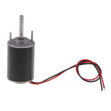 Maxbell 12V 30W High Speed CW/CCW Permanent Magnet DC Motor 3000RPM
