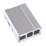Maxbell Aluminum Protective Case Metal Enclosure Cover Box For Raspberry Pi 3/ 2 gray - Aladdin Shoppers