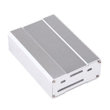 Maxbell Aluminum Protective Case Metal Enclosure Cover Box For Raspberry Pi 3/ 2 gray - Aladdin Shoppers