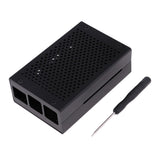 Maxbell Durable Aluminum Case Box Enclosure Protective Shell For Raspberry Pi 3B+ Black - Aladdin Shoppers