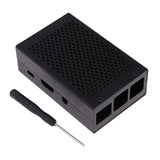Maxbell Durable Aluminum Case Box Enclosure Protective Shell For Raspberry Pi 3B+ Black - Aladdin Shoppers