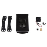 Maxbell Protective Case Enclosure Box Cover&Cooling Fan For Raspberry Pi Black - Aladdin Shoppers