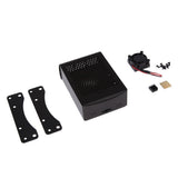 Maxbell Protective Case Enclosure Box Cover&Cooling Fan For Raspberry Pi Black - Aladdin Shoppers