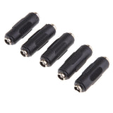 Maxbell 5Pcs Replacement Adapter Plug Converter 5.5mm x 2.1mm Female Plug to 5.5mm x2.1mm Female Plug - Aladdin Shoppers