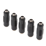 Maxbell 5Pcs Replacement Adapter Plug Converter 5.5mm x 2.1mm Female Plug to 5.5mm x2.1mm Female Plug - Aladdin Shoppers