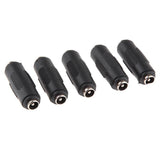 Maxbell 5Pcs Replacement Adapter Plug Converter 5.5mm x 2.1mm Female Plug to 5.5mm x2.1mm Female Plug - Aladdin Shoppers