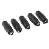 Maxbell 5Pcs Replacement Adapter Plug Converter 5.5mm x 2.1mm Female Plug to 5.5mm x2.1mm Female Plug - Aladdin Shoppers