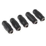 Maxbell 5Pcs Replacement Adapter Plug Converter 5.5mm x 2.1mm Female Plug to 5.5mm x2.1mm Female Plug - Aladdin Shoppers