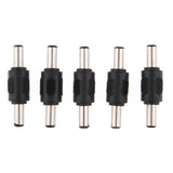Maxbell 5Pcs Replacement Adapter Plug Converter 5.5mm x 2.1mm Male Plug to 5.5mm x2.1mm Male Plug - Aladdin Shoppers