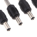 Maxbell 5Pcs Replacement Adapter Plug Converter 5.5mm x 2.1mm Male Plug to 5.5mm x2.1mm Male Plug - Aladdin Shoppers
