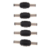 Maxbell 5Pcs Replacement Adapter Plug Converter 5.5mm x 2.1mm Male Plug to 5.5mm x2.1mm Male Plug - Aladdin Shoppers