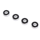 Maxbell 4 Pack Aluminum Speaker Spike Shockproof 20x8mm Isolation Feet Stand Cone Pad Turntable Amplifier CD DAC Recorder Silver - Aladdin Shoppers