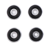 Maxbell 4 Pack Aluminum Speaker Spike Shockproof 20x8mm Isolation Feet Stand Cone Pad Turntable Amplifier CD DAC Recorder Silver - Aladdin Shoppers