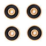 Maxbell 4 Pack Aluminum Speaker Spike Shockproof 20x8mm Isolation Feet Stand Cone Pad Turntable Amplifier CD DAC Recorder Gold - Aladdin Shoppers
