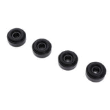 Maxbell 4 Pack Aluminum Speaker Spike Shockproof 20x8mm Isolation Feet Stand Cone Pad Turntable Amplifier CD DAC Recorder Black - Aladdin Shoppers
