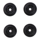 Maxbell 4 Pack Aluminum Speaker Spike Shockproof 20x8mm Isolation Feet Stand Cone Pad Turntable Amplifier CD DAC Recorder Black - Aladdin Shoppers