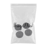 Maxbell 4 Pack Aluminum Speaker Spike Shockproof 30x10mm Isolation Feet Stand Cone Pad Turntable Amplifier CD DAC Recorder Black - Aladdin Shoppers