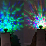 3 Pieces USB Mini Disco Light Ball Portable LED Karaoke KTV Party Decor Lamp