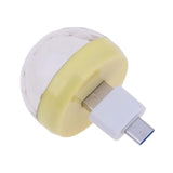 3 Pieces USB Mini Disco Light Ball Portable LED Karaoke KTV Party Decor Lamp