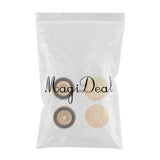 Maxbell 4 Pack Aluminum Speaker Spike Shockproof 40x10mm Isolation Feet Stand Cone Pad Turntable Amplifier CD DAC Recorder Gold - Aladdin Shoppers