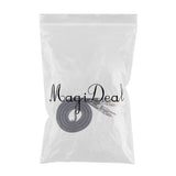 Maxbell Audio Cable Dual 1/4'' 6.35mm To Dual RCA Phono For Mixer Amplifier 2m - Aladdin Shoppers