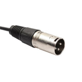 Maxbell 4Pieces 3Pin XLR Female Jack To Dual Male Plug Y Splitter Adapter Cord - Aladdin Shoppers