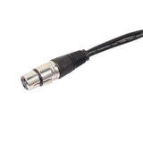 Maxbell 4Pieces 3Pin XLR Female Jack To Dual Male Plug Y Splitter Adapter Cord - Aladdin Shoppers