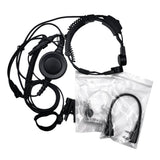 Maxbell PTT Throat MIC Covert Acoustic Tube Earpiece Headset for Tk-3206/3207/3102 - Aladdin Shoppers