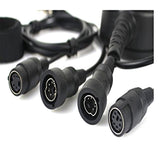 Maxbell PTT Throat MIC Covert Acoustic Tube Earpiece Headset for Tk-3206/3207/3102 - Aladdin Shoppers
