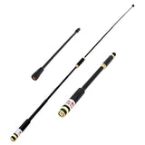 Maxbell Dual Band VHF/UHF Telescopic Antenna BNC Male 144/430MHz for IC V8/V80/V82 - Aladdin Shoppers