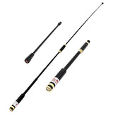 Maxbell Dual Band VHF/UHF Telescopic Antenna BNC Male 144/430MHz for IC V8/V80/V82 - Aladdin Shoppers
