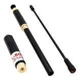 Maxbell Two Way Radio Dual Band VHF/UHF SMA Male Dismountable Telescopic Antenna for TYT TH-F8 TH-UVF9 TH-UV3R WouXun/Kenwood Walkie Talkies - Aladdin Shoppers