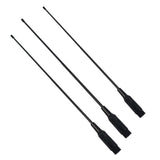Maxbell Antenna SMA-Male Dual Band VHF/UHF 144MHz/430MHz Antenna for YAESU VX-1R VX-2R VX-3R Baofeng BF-UV3R (3 Pack) - Aladdin Shoppers