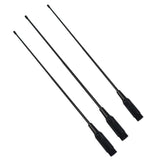 Maxbell Antenna SMA-Male Dual Band VHF/UHF 144MHz/430MHz Antenna for YAESU VX-1R VX-2R VX-3R Baofeng BF-UV3R (3 Pack) - Aladdin Shoppers
