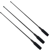 Maxbell Antenna SMA-Male Dual Band VHF/UHF 144MHz/430MHz Antenna for YAESU VX-1R VX-2R VX-3R Baofeng BF-UV3R (3 Pack) - Aladdin Shoppers