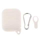Maxbell Silicone Protective Cover and Charging Skin Case for AirPods White (Pack of 1) - Aladdin Shoppers