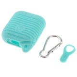 Maxbell Silicone Protective Cover and Charging Skin Case for AirPods Green (Pack of 1) - Aladdin Shoppers