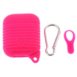 Maxbell Silicone Protective Cover and Charging Skin Case for AirPods Rose (Pack of 1) - Aladdin Shoppers