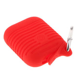 Maxbell Silicone Protective Cover and Charging Skin Case for AirPods Red (Pack of 1) - Aladdin Shoppers