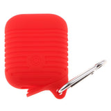 Maxbell Silicone Protective Cover and Charging Skin Case for AirPods Red (Pack of 1) - Aladdin Shoppers