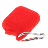 Maxbell Silicone Protective Cover and Charging Skin Case for AirPods Red (Pack of 1) - Aladdin Shoppers