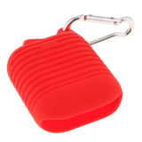 Maxbell Silicone Protective Cover and Charging Skin Case for AirPods Red (Pack of 1) - Aladdin Shoppers