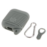 Maxbell Silicone Protective Cover and Charging Skin Case for AirPods Gray (Pack of 1) - Aladdin Shoppers