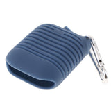 Maxbell Silicone Protective Cover and Charging Skin Case for AirPods Dark Blue (Pack of 1) - Aladdin Shoppers